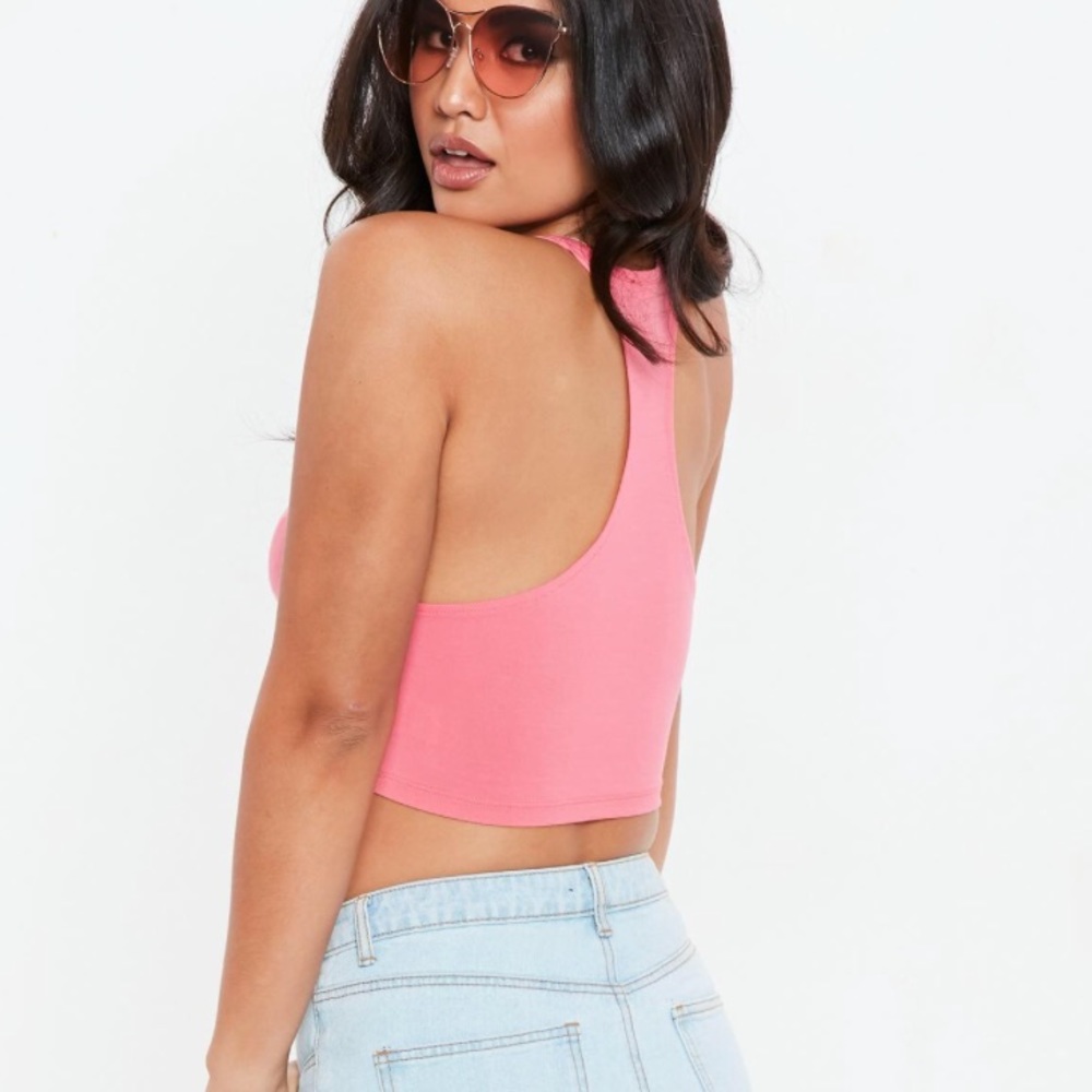 NWT Racerback Crop Top - Picture 2 of 3